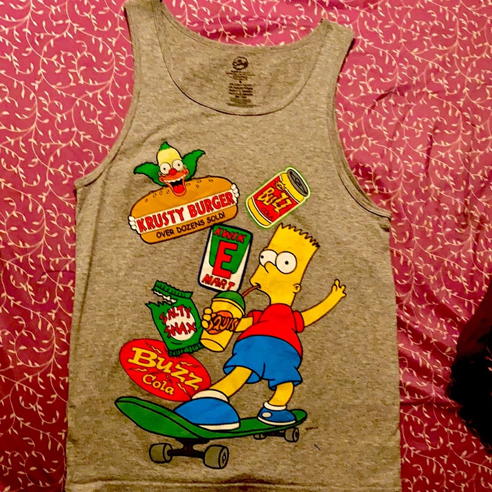 The Simpsons 90s style tank top